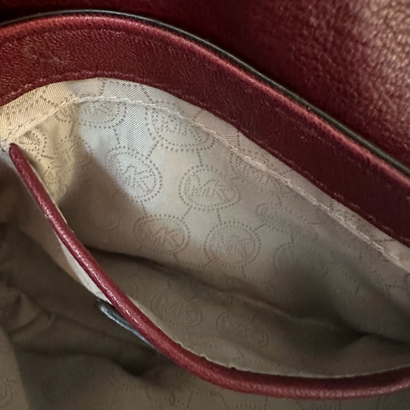 Michael Kors Burgundy Crossbody - Picture 5 of 7
